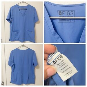 •FIGS• Casma Three-Pocket Scrub Top